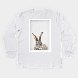 Rabbit 34 Kids Long Sleeve T-Shirt